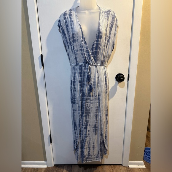 blue island Dresses & Skirts - Blue Island Navy and White Striped Garment-#1216